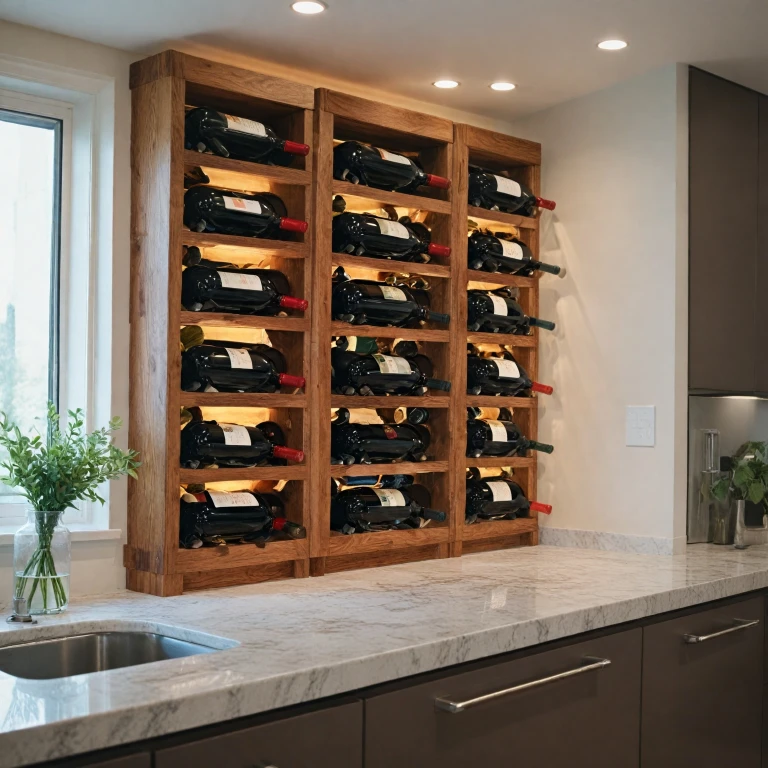 The Art of Organizing with a Stacking Wine Rack