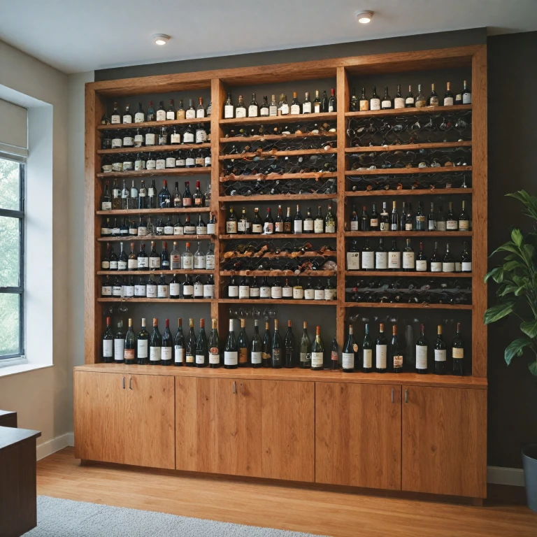 Enhance Your Space with a Stylish Wine Wall Rack