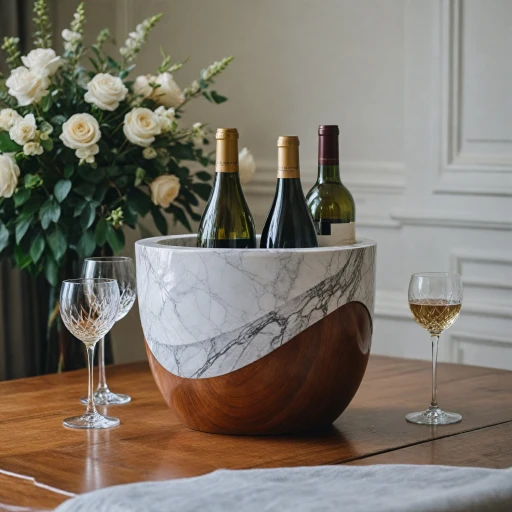Exploring the Elegance of Marble Wine Coolers