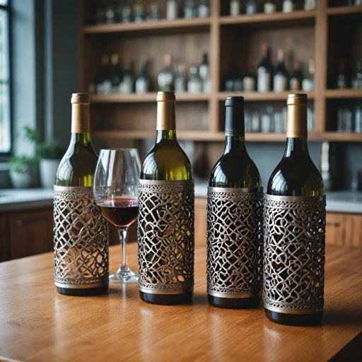 Exploring the Elegance of Metal Wine Bottle Holders