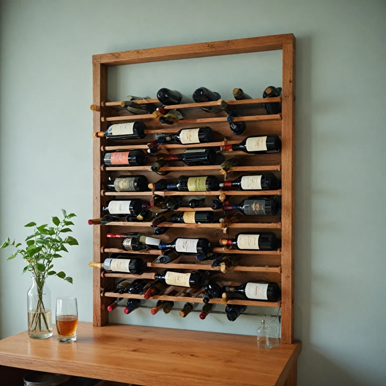 Enhance Your Space with a Wall-Mounted Wine Rack
