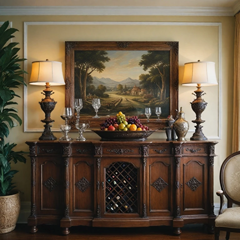 The Art of Choosing the Perfect Wine Credenza