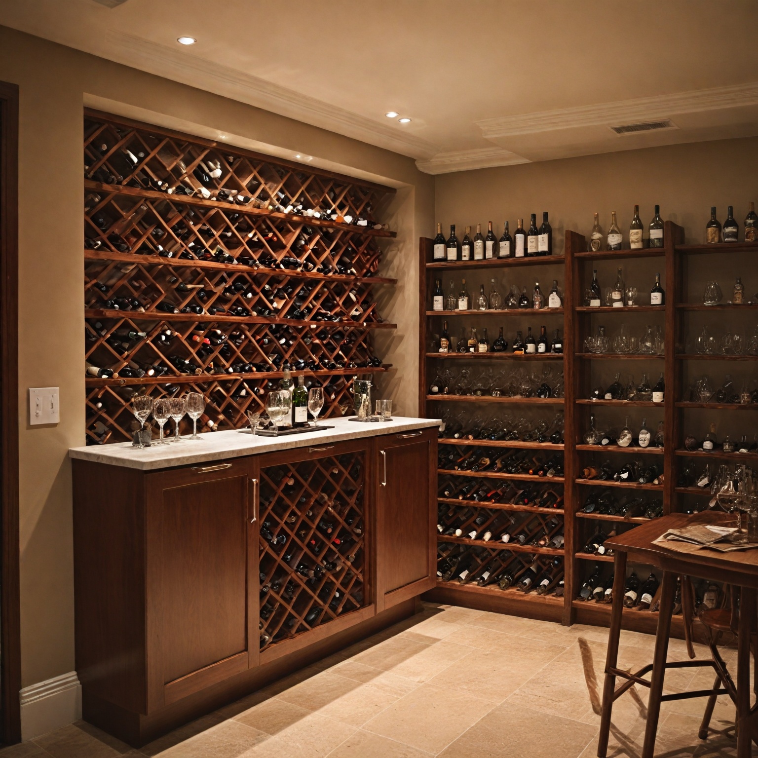 Enhancing Your Space with Wine Rack Cabinets