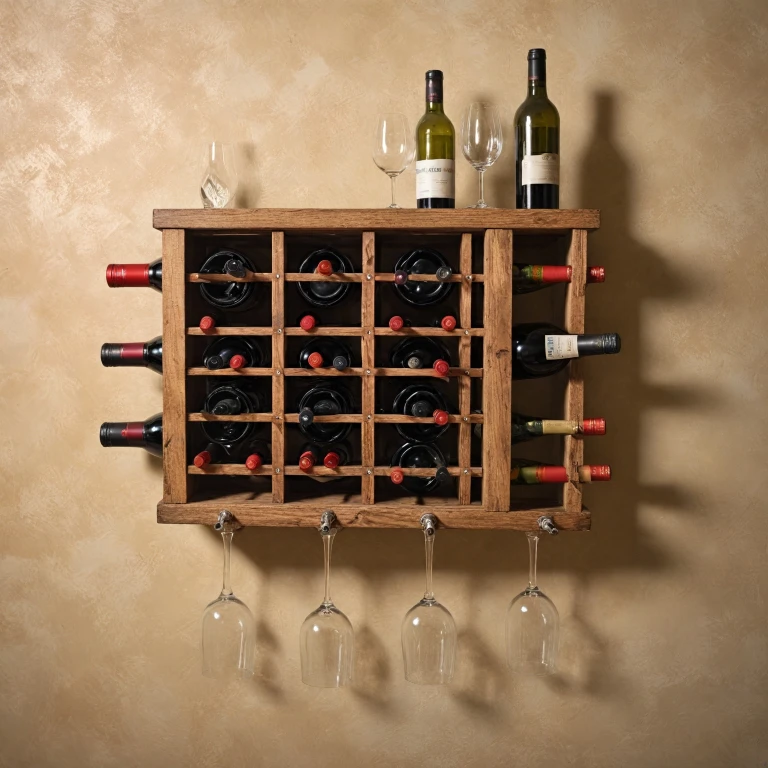 Enhancing Your Home with a Wooden Wall Wine Holder