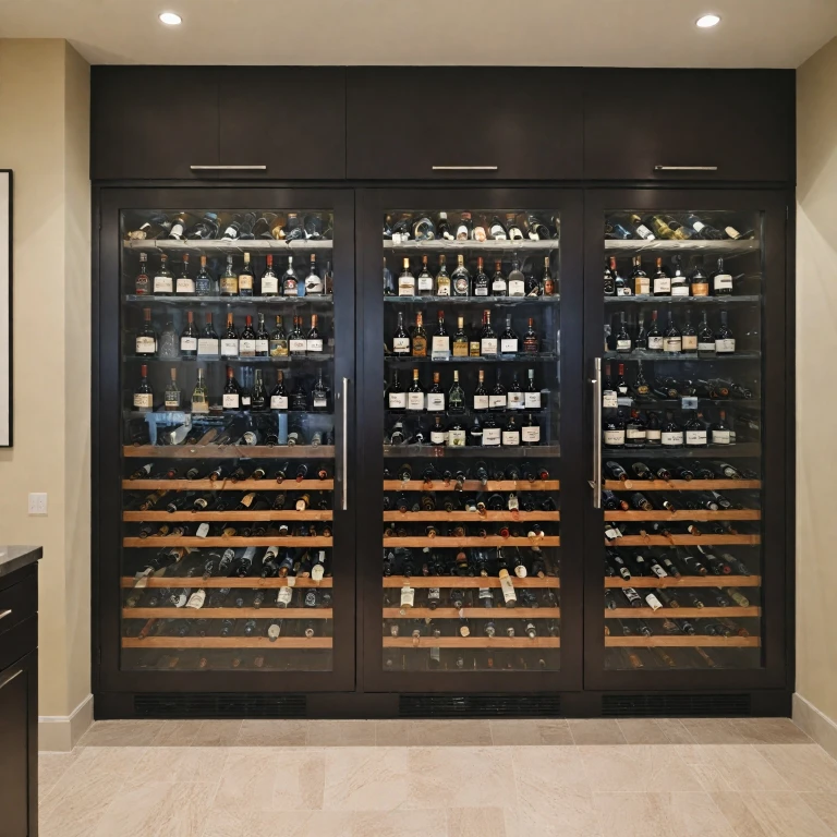 Enhancing Your Wine Collection with a Wine Cabinet Featuring a Built-In Cooler