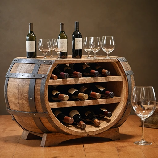 Enhance Your Space with a Wine Barrel Wine Holder