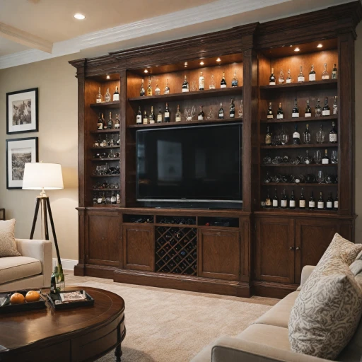 Enhance Your Home with a Built-In Wine Cabinet