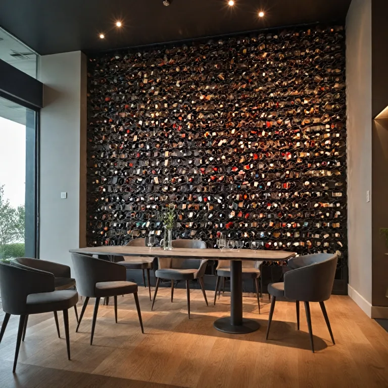 Enhancing Your Space with a Glass Wine Wall
