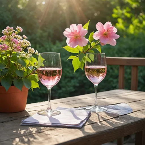 Enjoying the sweet charm of barefoot moscato pink