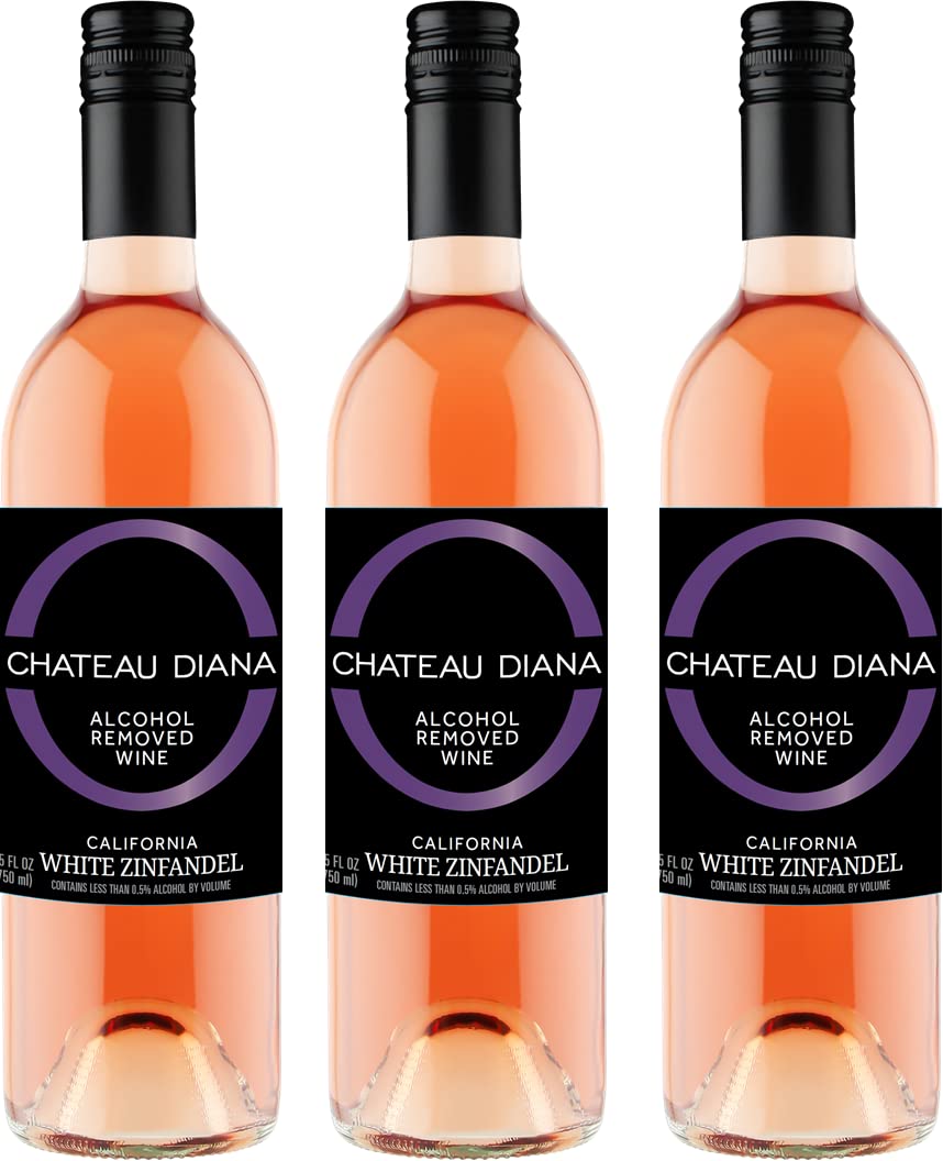 Zero Alcohol California White Zinfandel (3x 750 ml.)