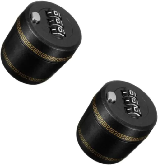 2Pcs Wine Bottle Lock Combination Digital Password Code Lock Cap For Red Wine Bottle Vacuum Picks Stopper Conservation