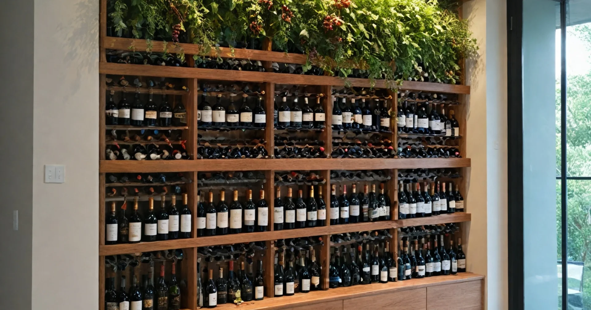 How to create a stunning wine wall design for your home