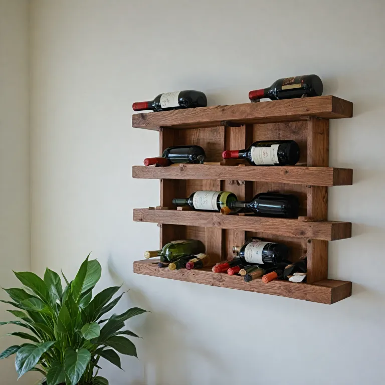 How to choose the right wall mounted wine bottle rack for your collection