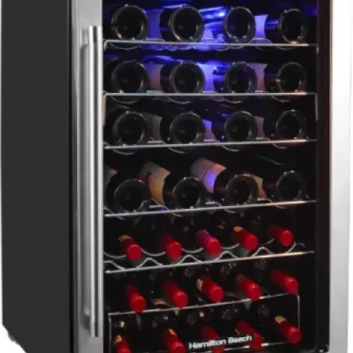 Hamilton Beach HBWF4303 Review: budget-friendly 43-bottle wine cooler with a few catches