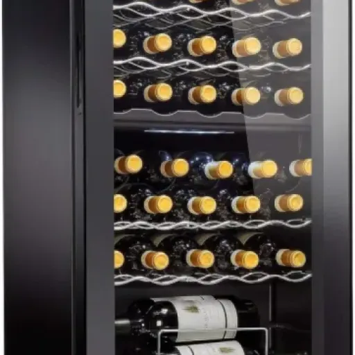 Wine Enthusiast 32-Bottle Dual Zone MAX Review: a compact wine fridge that’s good, but not flawless