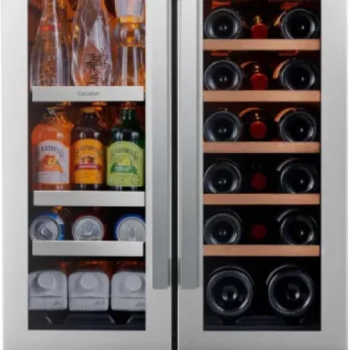 Ca'Lefort 24 Inch Wine and Beverage Refrigerator Review: Quiet dual-zone drinks fridge with a few quirks