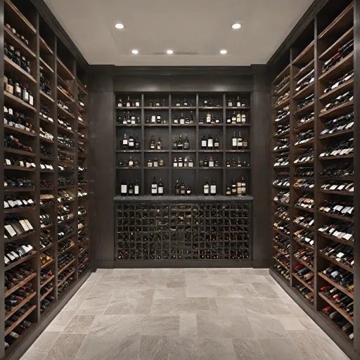 Elegant custom wine rack ideas for a refined home cellar