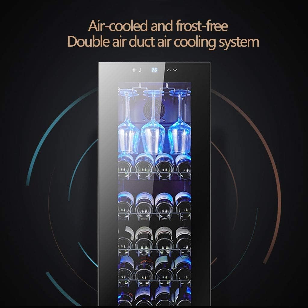 Dual Zone Wine Cooler with Digital Temperature Control for Built-in or Freestanding Use