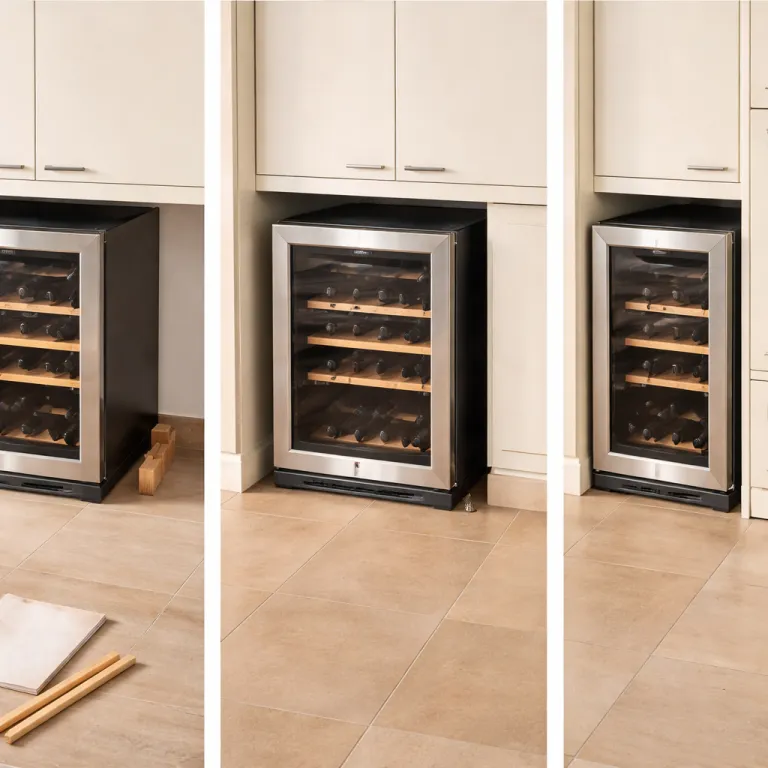 Freestanding wine cooler placement: where it works, where it overheats, and the clearance rules nobody reads