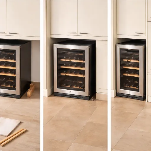 Freestanding wine cooler placement: where it works, where it overheats, and the clearance rules nobody reads
