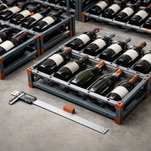 Wine racks that hold Burgundy and Champagne bottles: the spacing and depth most manufacturers skip