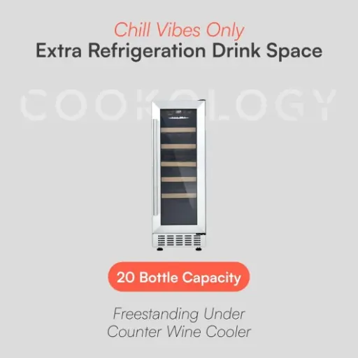 Cookology CWC300SS Review: slim 30cm wine cooler that does the job without costing a fortune