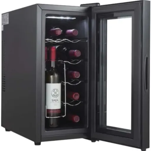 Cookology 10 Bottle Thermo Electric Wine Cooler Review: a quiet countertop fridge that just gets the job done