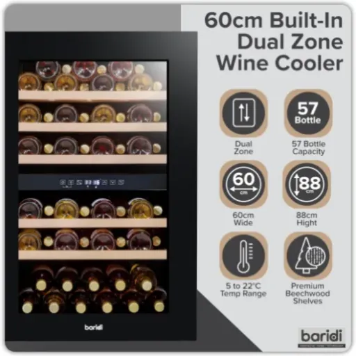 Dellonda Baridi DH118 Review: a no-nonsense 57-bottle wine cooler that just does its job