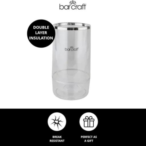 BarCraft Insulated Wine Cooler Review: a simple acrylic chiller that just keeps wine cold