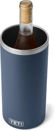 Rambler Wine and Champagne Chiller, Stainless Steel Insulated, Navy