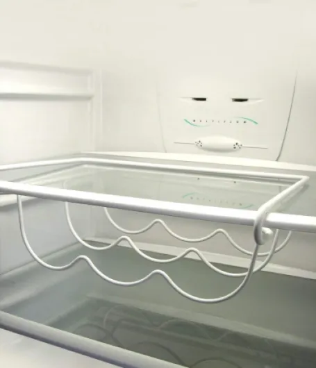 Space Saving Wine Bottle Rack Holder for All Type of Fridges 3 Bottles Holder