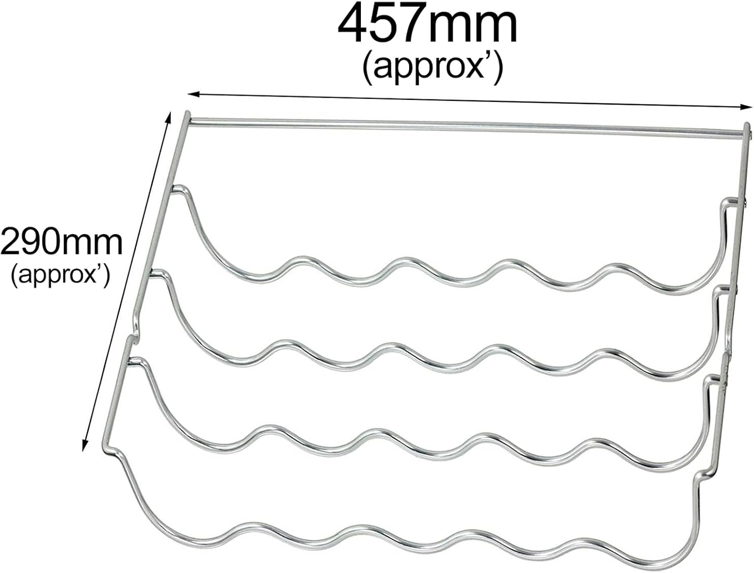 Fridge Wine Bottle Rack Shelf Insert (457 x 290mm)