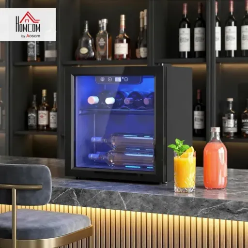 HOMCOM 36L Table-Top Wine Cooler Review: a compact drinks fridge that’s cool but not exactly quiet