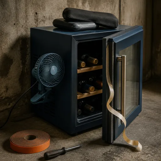 Summer heat and your wine cooler: the temperature spikes your collection cannot survive, and the fixes that cost almost nothing