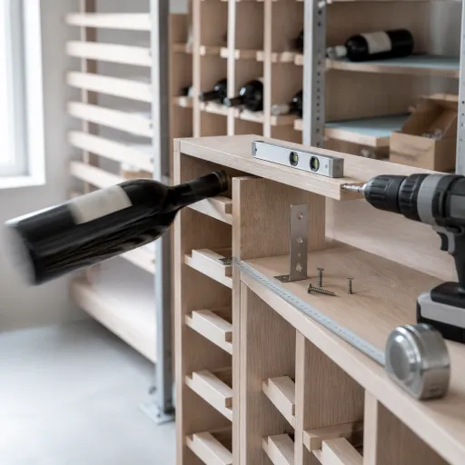 How to choose racks and shelving for a big wine bottle collection